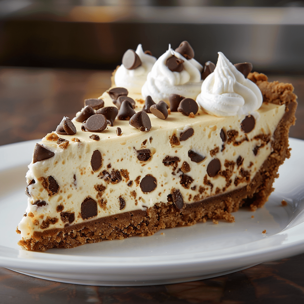 Chocolate Chip Cookie Cheesecake