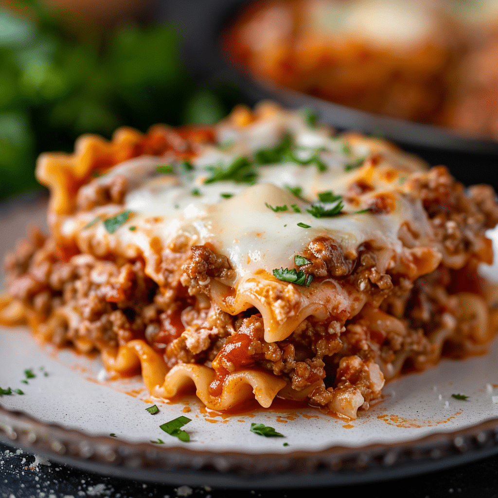 One Pot Hamburger Helper Lasagna